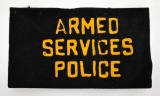 1950's Hawaiian? Armed Services Police Felt Armband