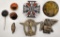 Grouping of WWII and later Nazi Germay Tinnie pins and badges