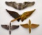 Grouping of US WWII Pilots Wings US Army Air Corps