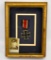 WWII German Nazi Second 2nd Class Iron Cross Framed with Photograph