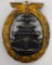WWII German Nazi Kriegsmarine High Seas Fleet Badge