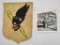 Rare WWII US 802nd Tank Destroyer Winged Skull Patch