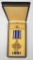 WWII US DFC Distinguished Flying Cross Medal in Box Complete Unattributed