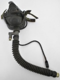 WWII US AAF Pilot Demand Oxygen Mask Type A-14 Medium