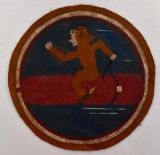 WWII? 500th Bomber Squadron Leather Patch from Flight Jacket