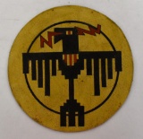 WWII? USAAF 34th Sqadron Leather Patch