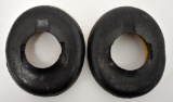 Pair of US WWII Replacement Ear Pieces for Flight Cap