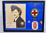 Named US WWII Red Cross Grouping Ruth Fenlason