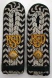 Pair of WWII German Nazi Shoulder Board Epaulettes