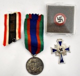 Grouping of Three WWII German Nazi Items