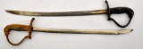 Two WWII German Sword Letter Openers