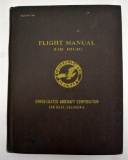 US WWII B-24 D Flight Manual Consolidated Aircraft Corp.