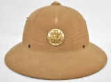 WWII US Pith Helmet Sun Helmet