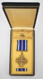 WWII US DFC Distinguished Flying Cross Medal in Box Complete Unattributed