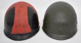 WWII US Paratrooper Helmet Liner Plus Another Liner