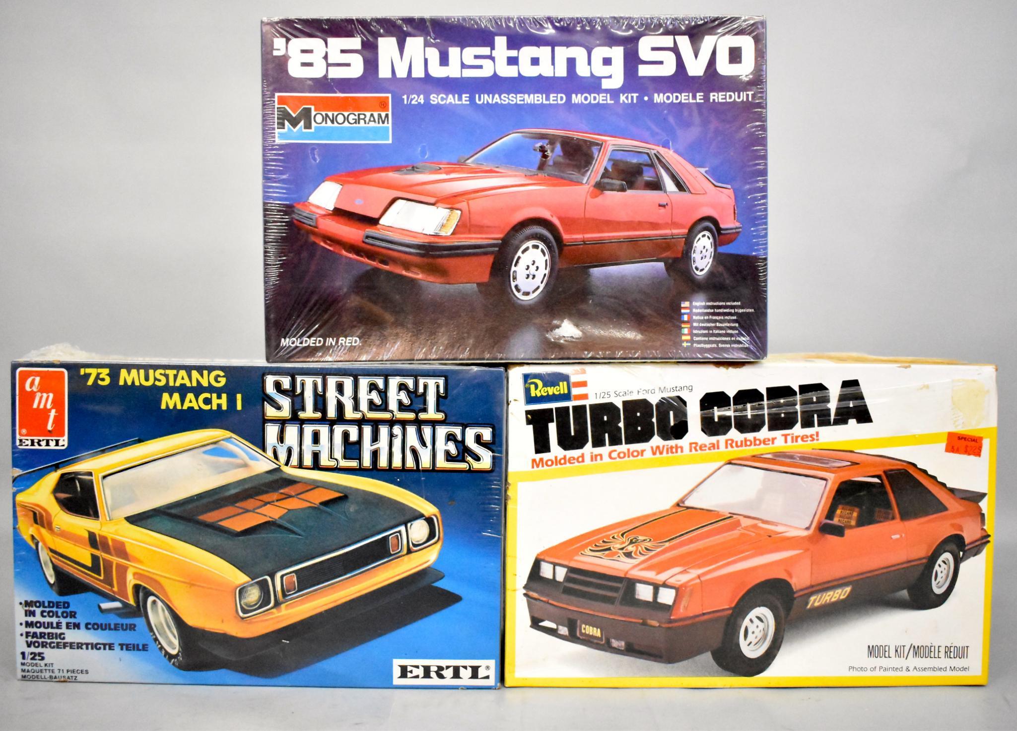 Three factory sealed Monogram 1/24 1/25 scale | Proxibid