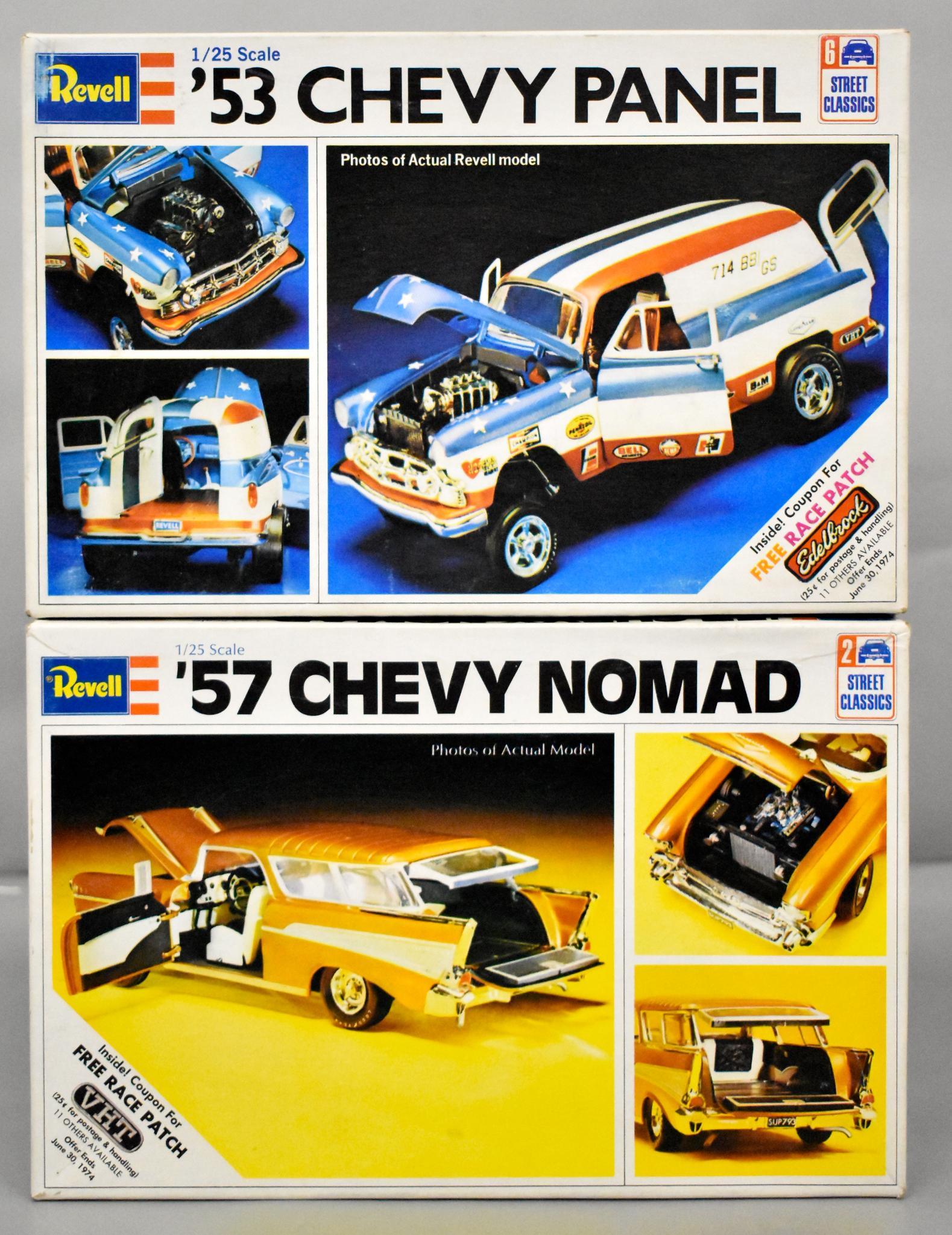 Revell Chevy 1 25 scale model kits 1372 57 Nomad Proxibid
