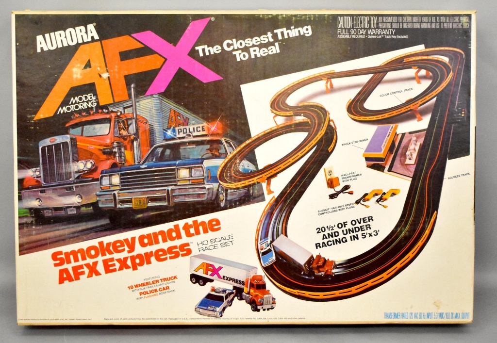 1979 Aurora AFX Express HO Slot Less Speedsteer Car Truck Trailer Chrome Wheels! 