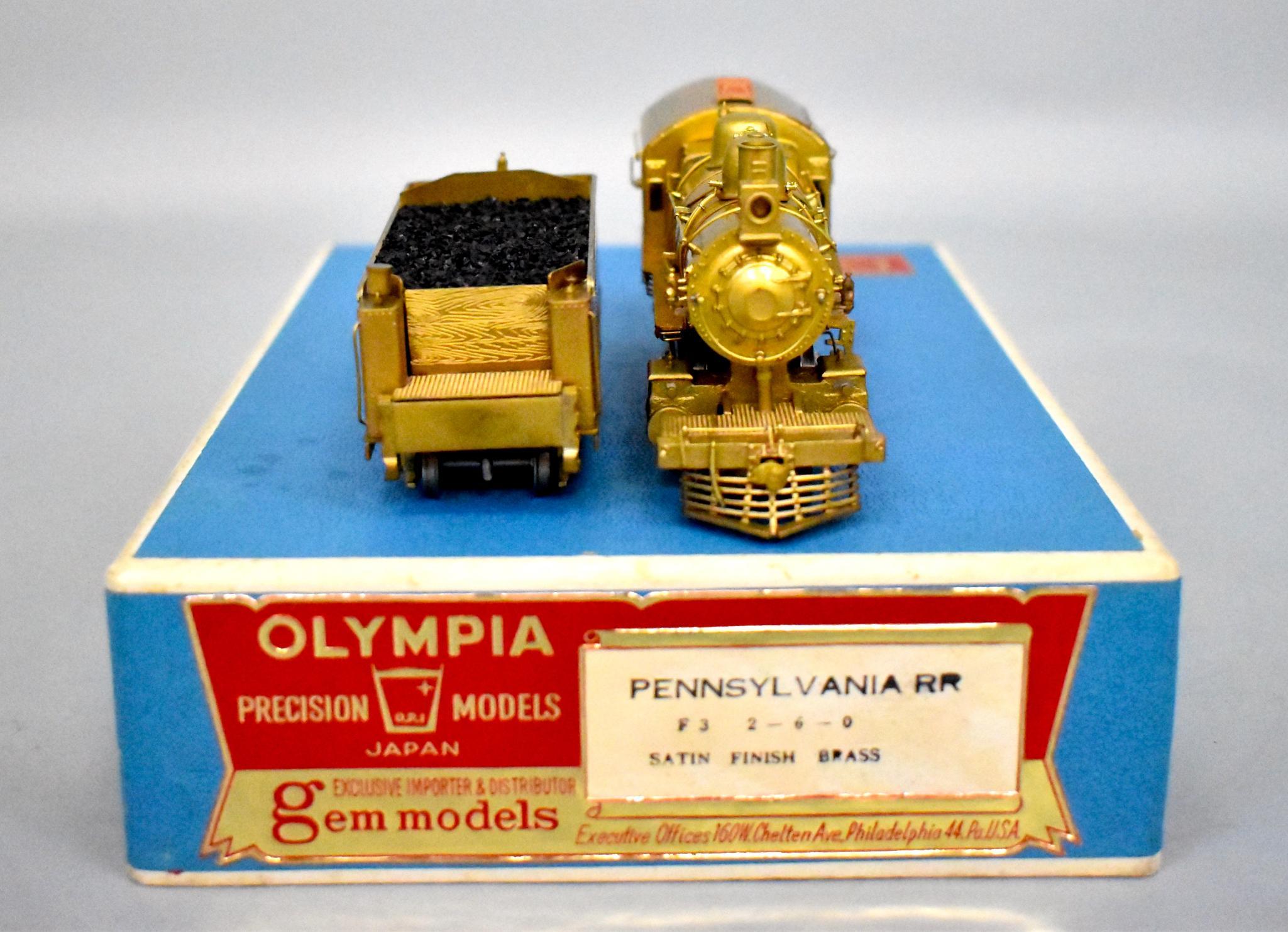 Gem Olympia Models HO brass Class F3 Pennsylvania | Proxibid
