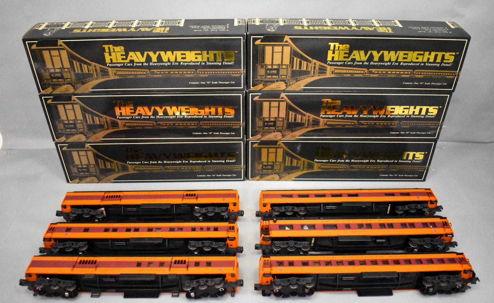 K-Line The Heavyweights #K4443-4180 Olympian Hiawatha, Milwaukee Road NEW w newest BOX