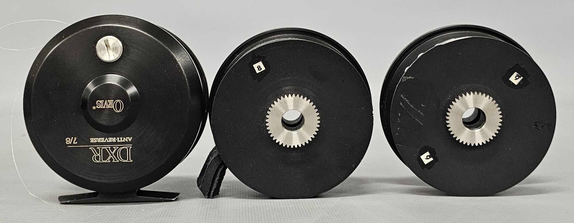 Orvis DXR Anti-reverse 7/8 fly reel with 2 extra | Proxibid