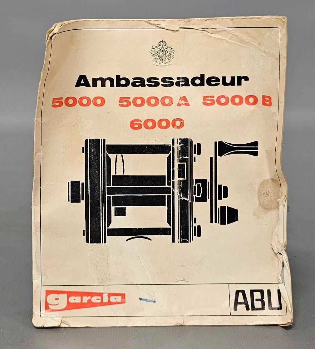 Vintage Abu Garcia Ambassadeur 6000 baitcasting