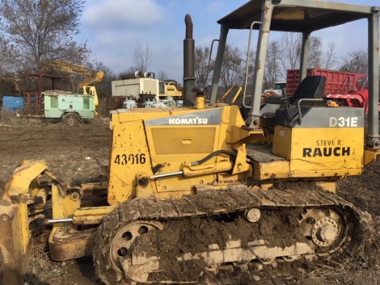 KOMATSU D31E- FINISHING DOZER