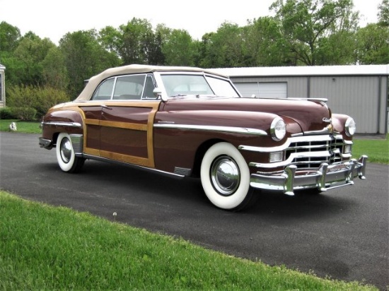 1949 Chrylser Town & Country Woody Convertible