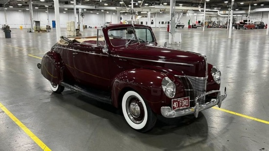 1940 Ford Deluxe Convertible