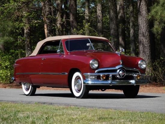 1950 Ford Custom Deluxe Convertible