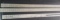 3 metal rulers 4' rulers and 1 5'