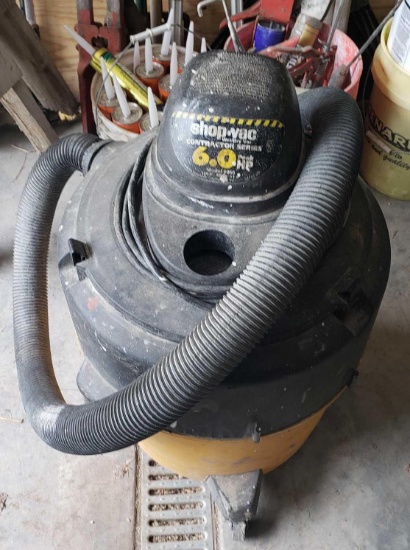 SHOPVAC Contractor Series model 6060 wet dry vac