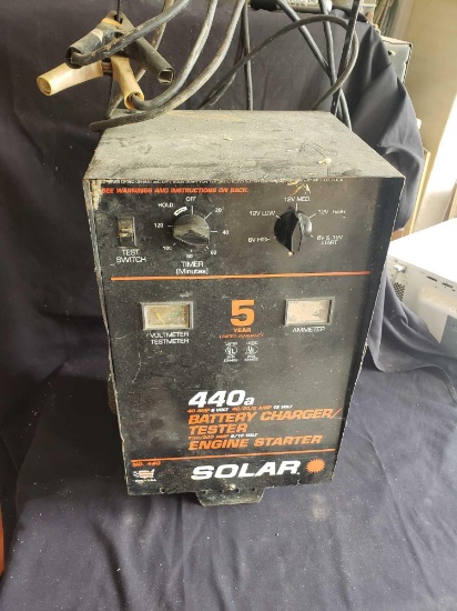 SOLAR 440Amp Battery Charger Tester