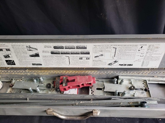 PORTER CABLE Hinge Butt Template Kit in case
