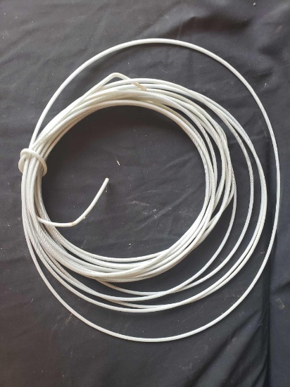 Coated metal cable