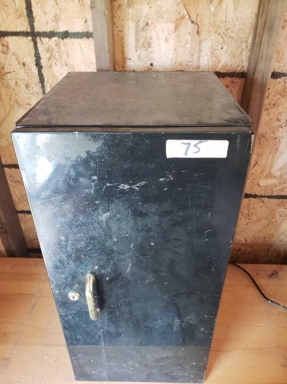 Metal tool cabinet alan wrenches, drill bits