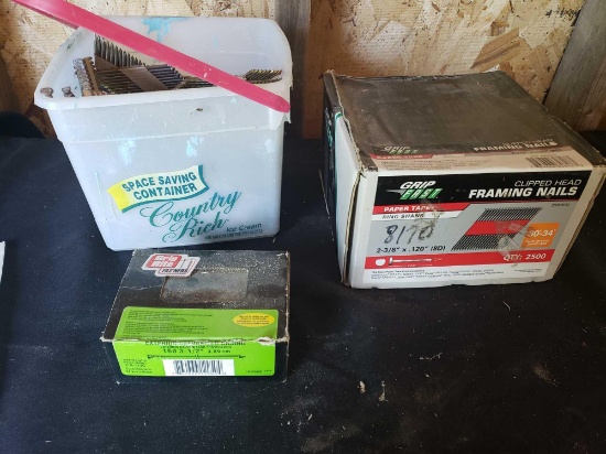 Assortment of nails