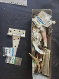 ASSORTMENT TRAY of hinges and fittings