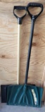 Collection of 3 snow shovels