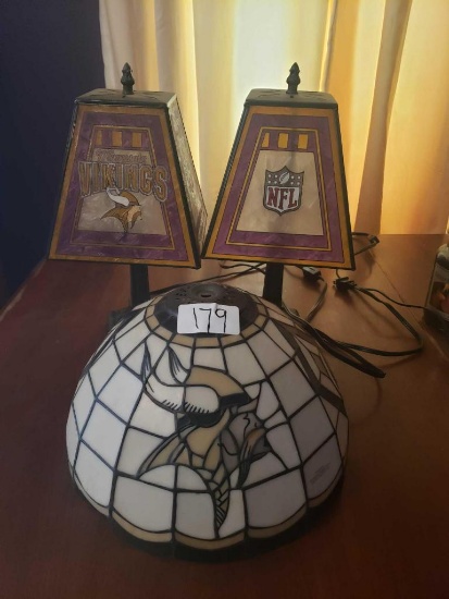 Minnesota Vikings Desk Lamps and lamp shade