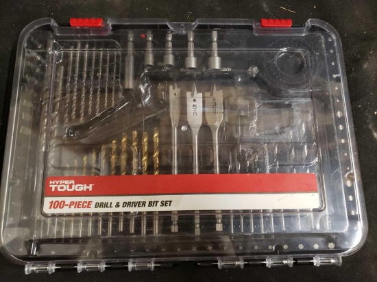 HYPER TOUGH 100-piece Drill \u0026 Driver 