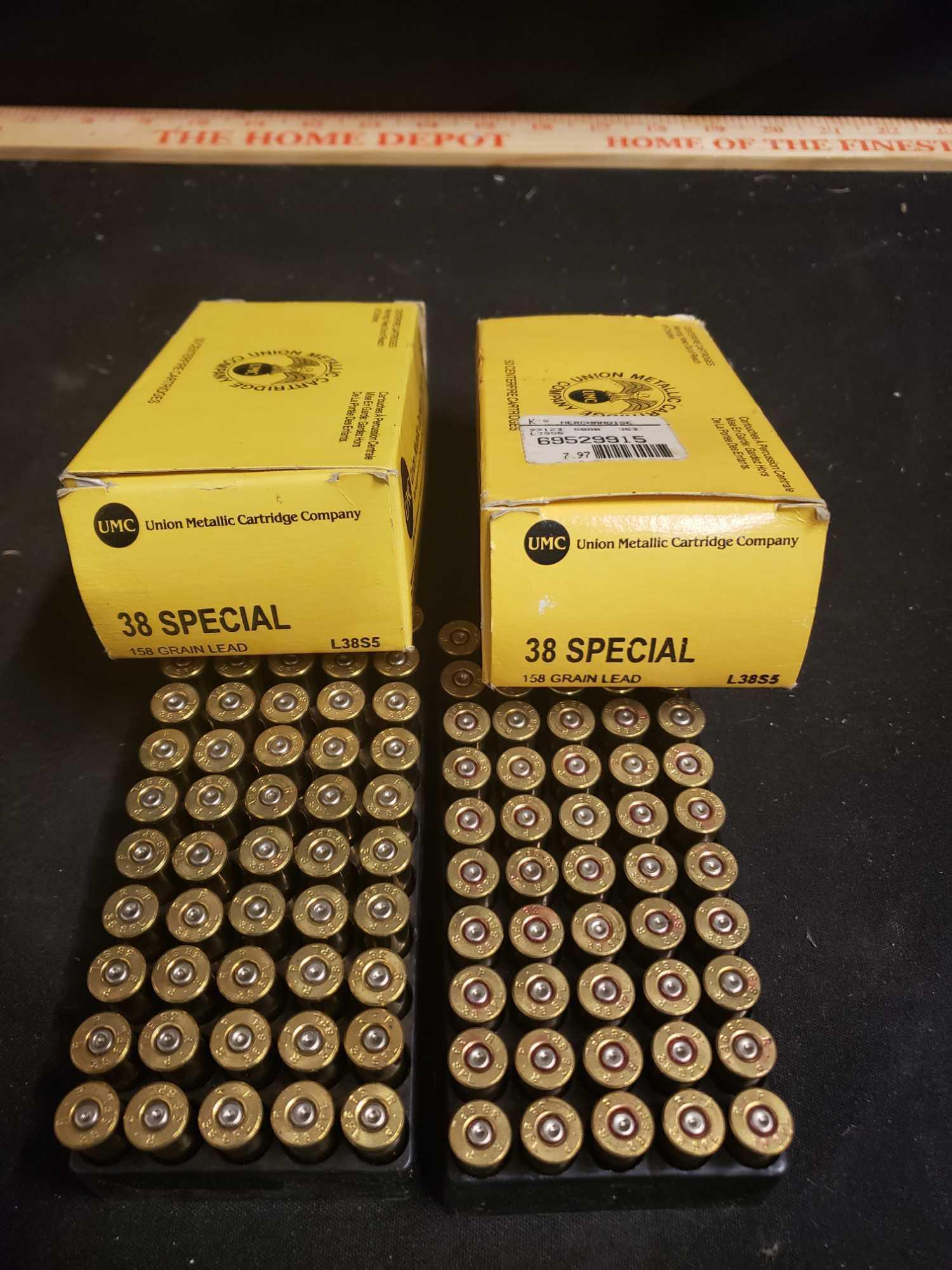 Union METALLIC CARTRIDGE Company 38 Special 158 | Proxibid