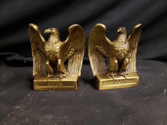 (2) 1776 American Eagle paper holders