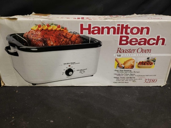 Hamilton Beach Roaster Oven 18 quart Capacity 32180