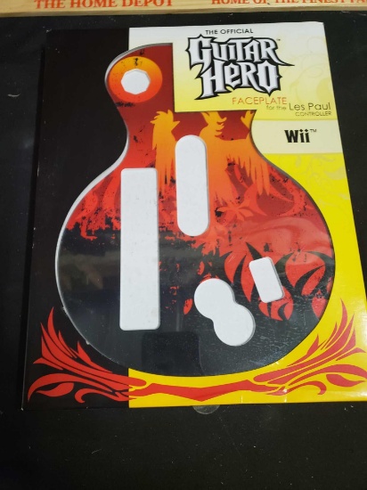 Guitar Hero Faceplate for the Les Paul Controller