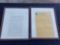 Framed writings