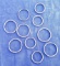 ATiarra 10006 SILVER Napkin ring set