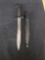 Military issued knife and sheath