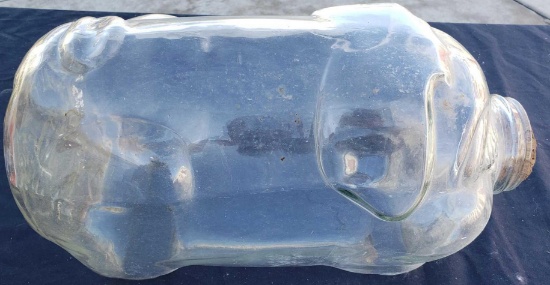 Glass Pig Jar