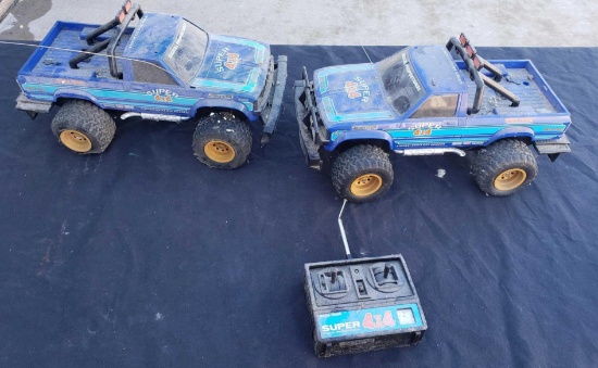 RADIOSHACK 4x4 remote control trucks